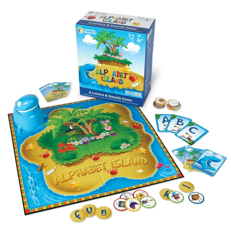 Learning Resources Alphabet Island Letter/Sounds Game - Educational - 2 to 4 Players - 1 Each Learning Resources Alphabet Island Letter/Sounds Game - Educational - 2 to 4 Players - 1 Each