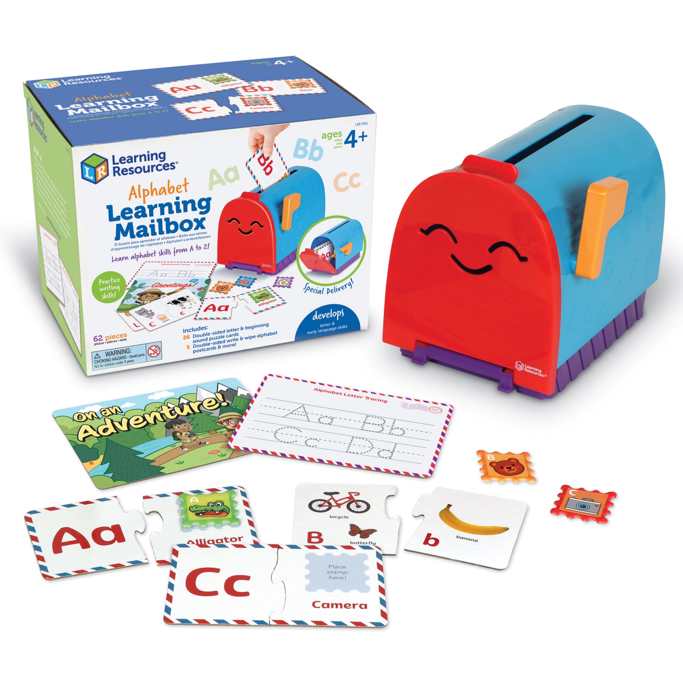 Learning Resources Alphabet Learning Mailbox Preschool Learning