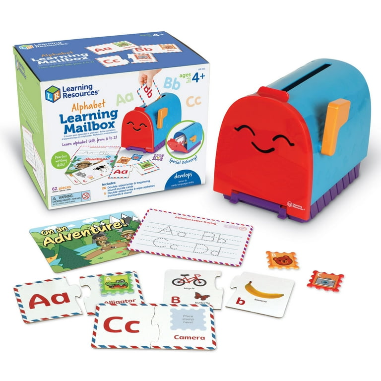 Learning Resources Alphabet Learning Mailbox Preschool Learning