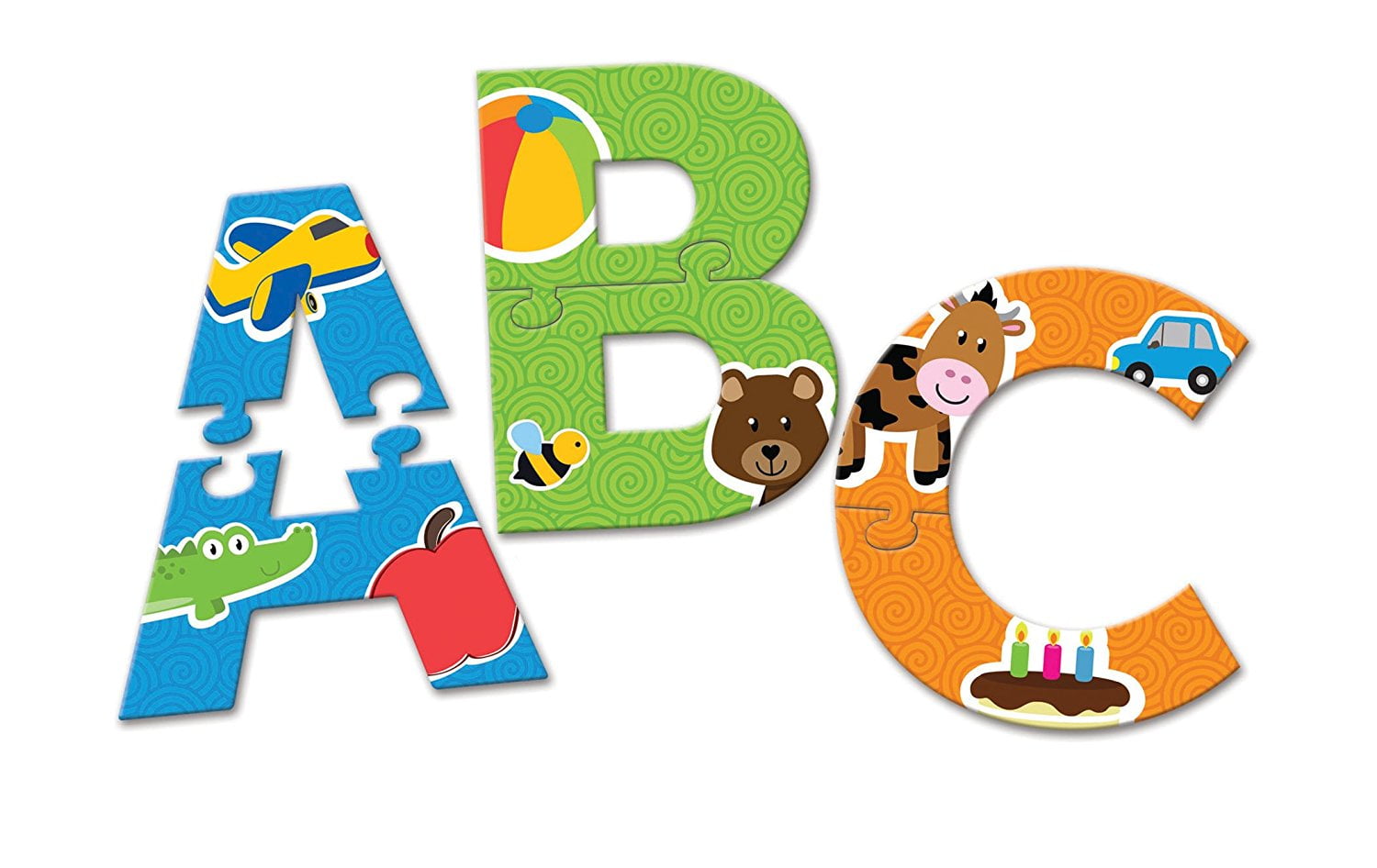 Learning Resources Alphabet Puzzle Cards, Alphabet Toys, Ages 2+