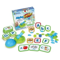 Learning Resources Alphablasters! Letter and Spelling Game - 85 Pieces, Boys and Girls Ages 4+ Toddler Preschool Learning Games, Educational Indoor Games