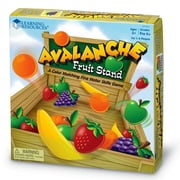 Learning Resources Avalanche Fruit Stand Fine Motor Grip Game 42 Piece Set Ages 3