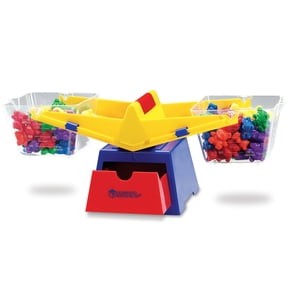 Learning Resources Baby Bear Balance Set, Math Manipulatives, Weights & Counters, 102 Pieces, Ages 3, 4, 5+