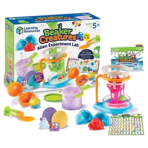 Learning Resources Beaker Creatures Alien Experiment Lab - 18 Pieces Boys and Girls Ages 5, 6, 7+ Science Toys, Science Kit for Kids