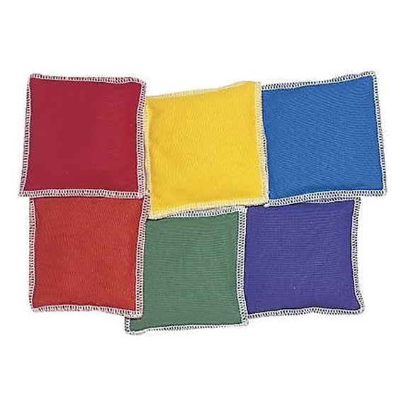 Rainbow Bean Bags, Pakc of 6
