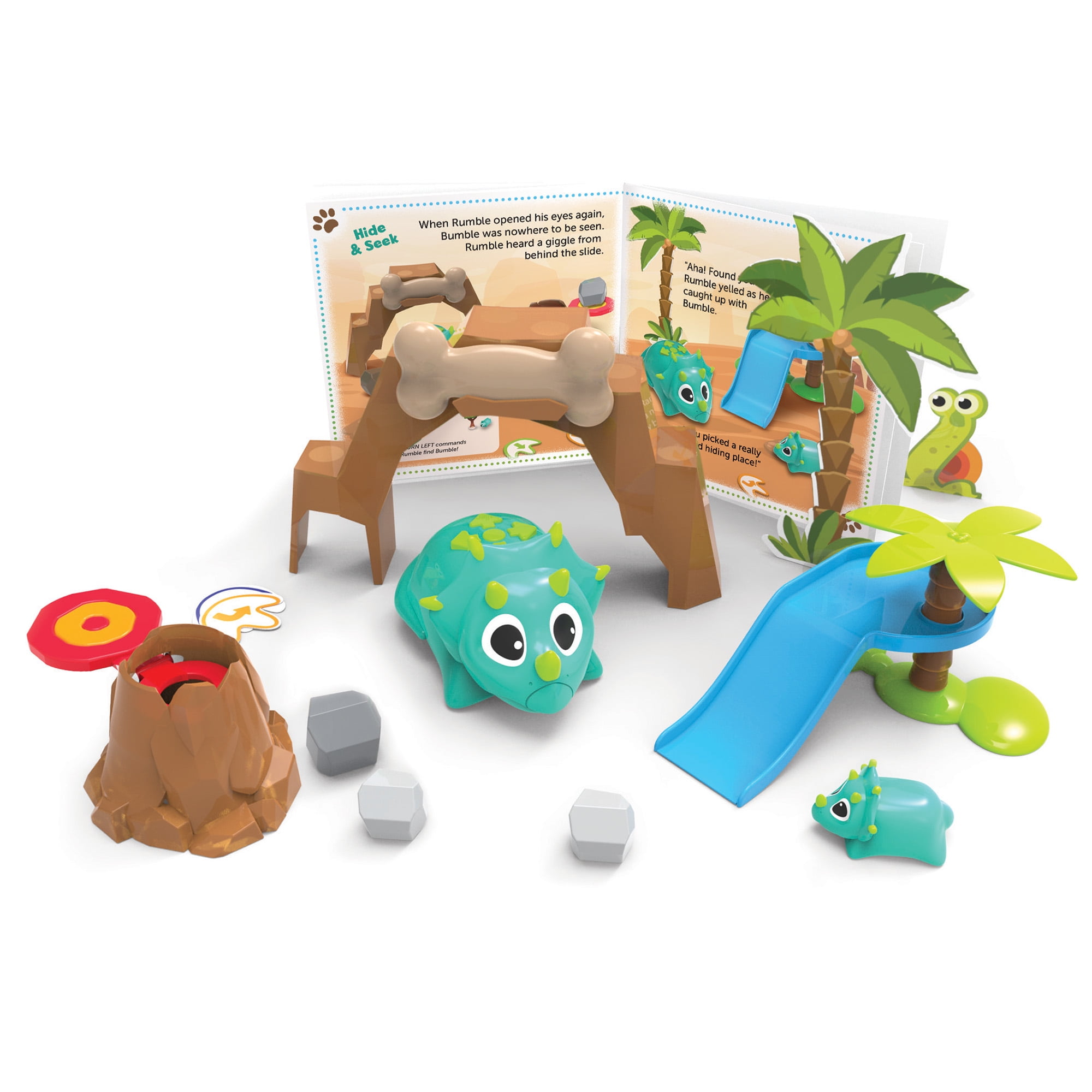 Coding Critters Rumble & Bumble 23-Piece Screen-Free STEM Set