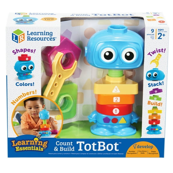 Learning Resources Count & Build TotBot