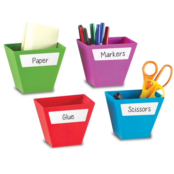 Learning Resources Create-a-Space Storage Bins, Craft Organizer