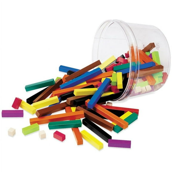 Learning Resources Cuisenaire Rods Small Group Set, Plastic, 155 Pieces