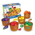 Learning Resources Farmer's Market Color Sorting Set, Pretend Play
