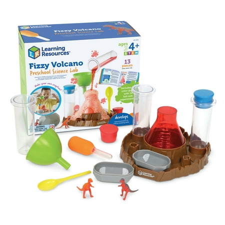 Learning Resources Fizzy Volcano, Science Experiments for Kids, Classroom Must Haves, Ages 4+