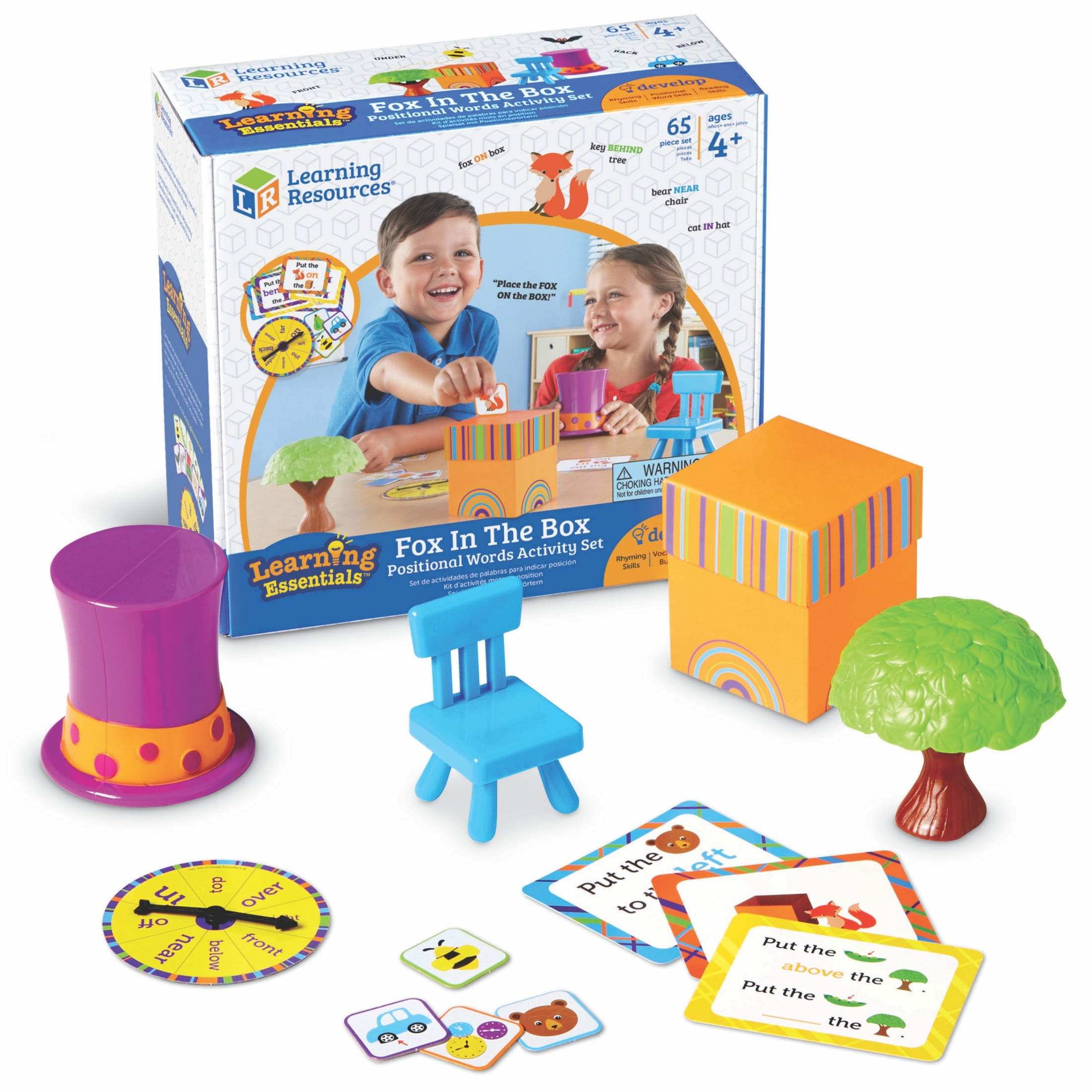 Learning Resources Fox In The Box Word Activity Set Montessori Language, Ages 4+