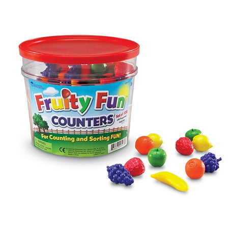 Learning Resources Fruity Fun Counters, Set of 108