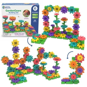Learning Resources GardenGears Building Set - Engineering Building Sets, Ages 4+