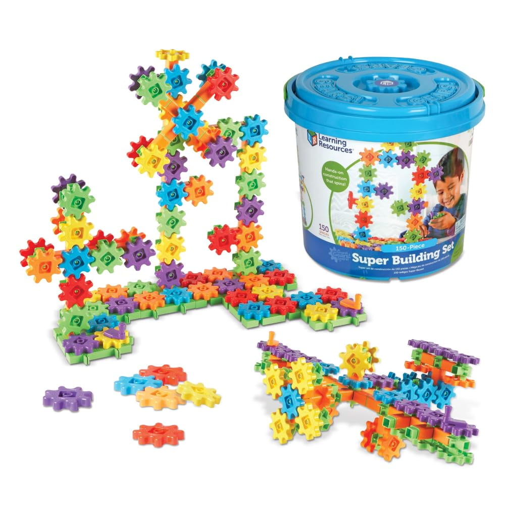 Learning Resources - Gears ! Gears ! Gears !® Super Building Set Set Of 150 Learning Resources - Gears ! Gears ! Gears !® Super Building Set Set Of 150
