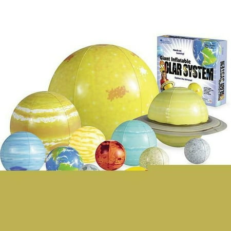 Learning Resources Giant Inflatable Solar System Toy Set, 12 Piece