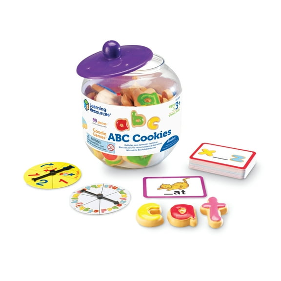 Learning Resources Goodie Games ABC Cookies - Alphabet Letters, Ages 3+