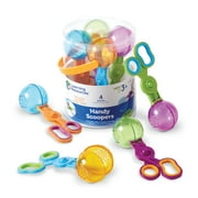 Learning Resources Handy Scoopers Sensory Bin Sand Toys Fine Motor Skills, Ages 3+