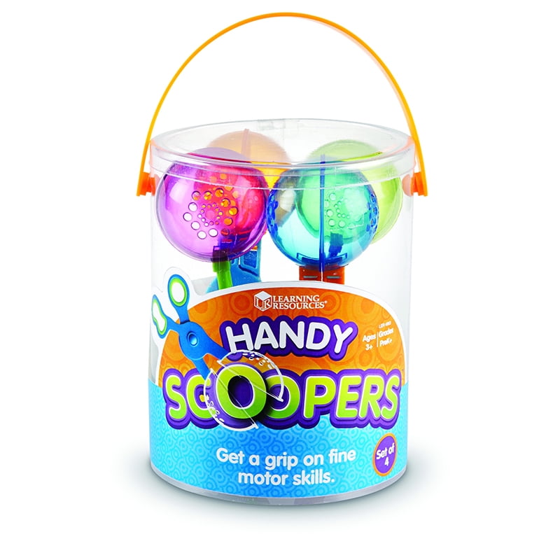 Colorful Translucent Handy Scoopers Set for Kids