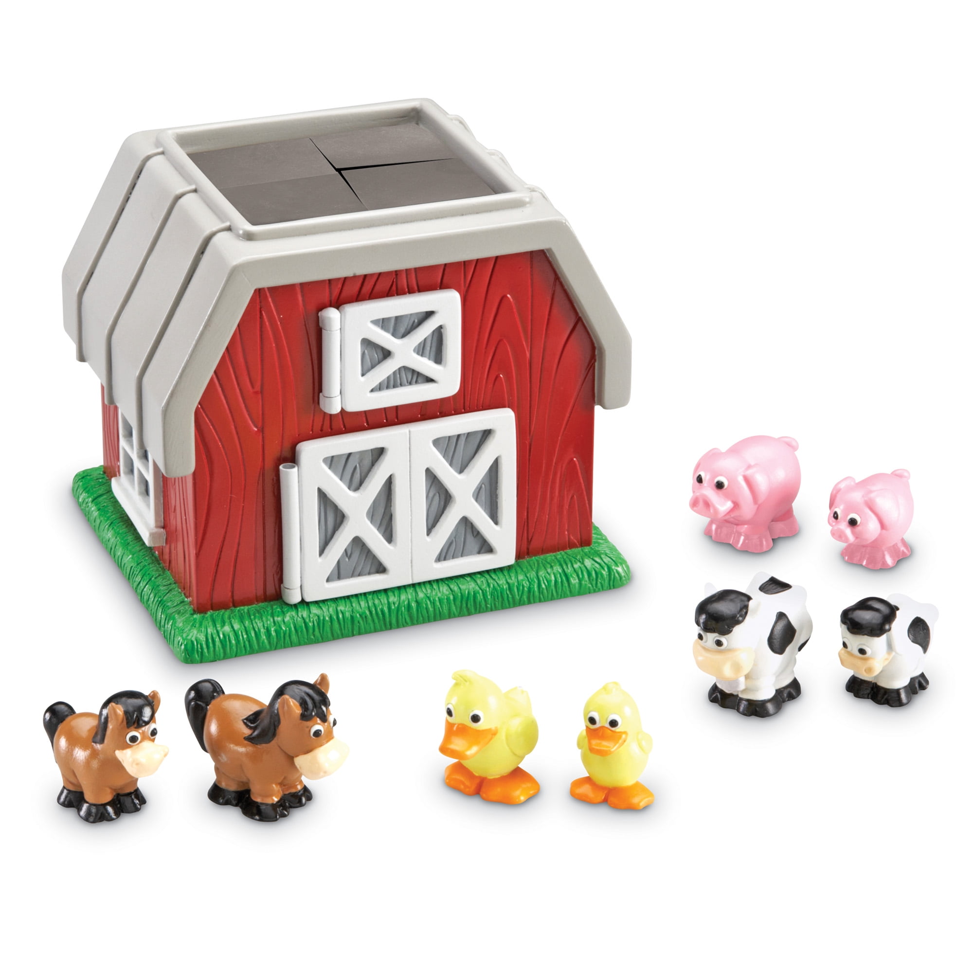 Learning Resources Hide-N-Go Moo, Preschool Toys, Sensory Awareness, 9 Pieces, Ages 2+