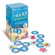 Learning Resources I Sea 10! Game, Includes 100 Cards, Math Games, Ages 6+, LER1771