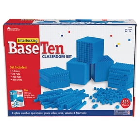 Learning Resources Interlocking Base 10 Class Set, Ages 6+