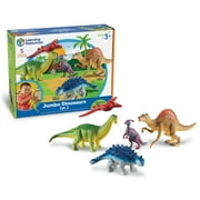 Learning Resources Jumbo Dinosaurs Set 2, Toddler Outdoor Toys, Animal Figurines, Ages 3+