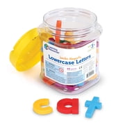 Learning Resources Jumbo Lowercase Magnetic Letters, Alphabet Toys, Ages 3+
