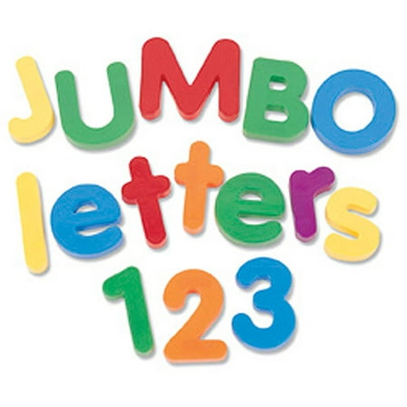 Learning Resources Jumbo Magnetic Numbers & Operations, Set of 36