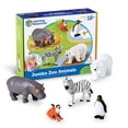 thumbnail image 1 of Learning Resources Jumbo Zoo Animals, Preschool Toys, Ages 2+, 1 of 6