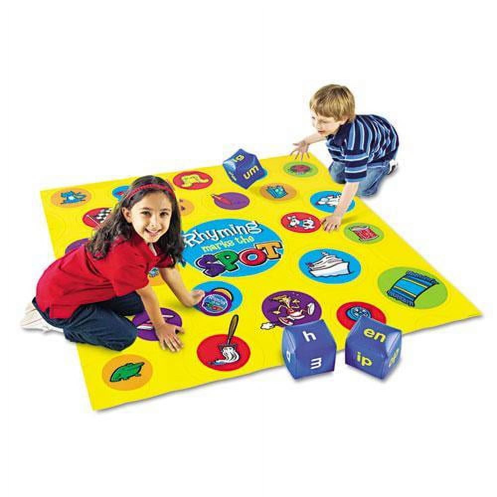Learning Resources LER0479 Rhyming Marks the Spot Floor Game