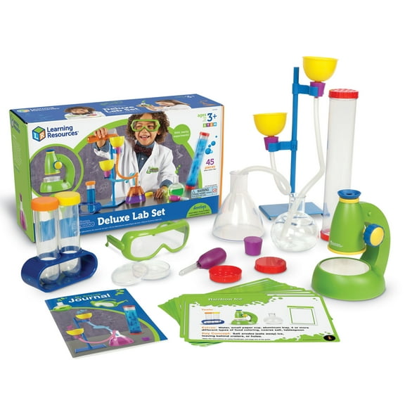 Learning Resources Primary Science Deluxe Lab Set, Science Kit for Kids, Ages 3+