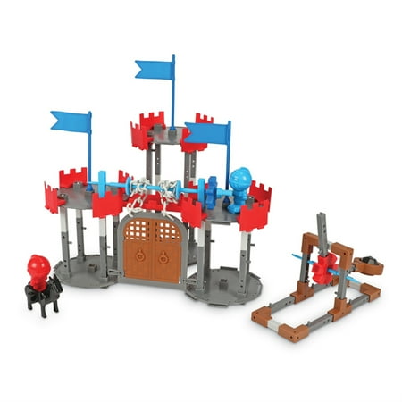 Learning Resources LER2876 Engineering & Design Castle Building Set