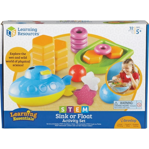Learning Resources, LRN2827, Sink/Float Activity Set, 1 / Set