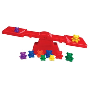 Learning Resources Bear Family Beginner's Balance, Math Manipulatives, Ages 4+