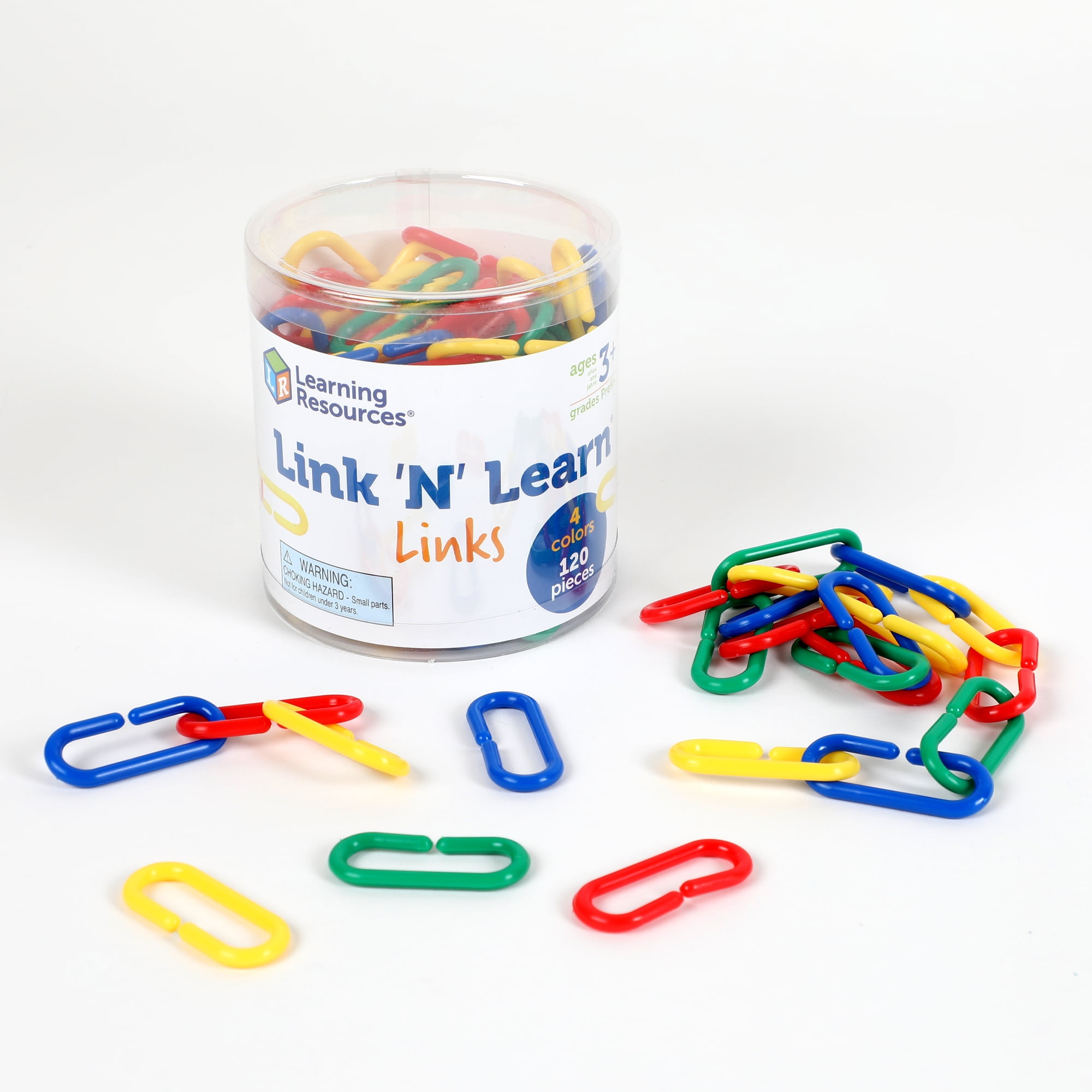 Link 'N' Learn Links, Math Manipulatives, for Grades Pre-K-4 Link \u0027N\u0027 Learn®, Set of 500