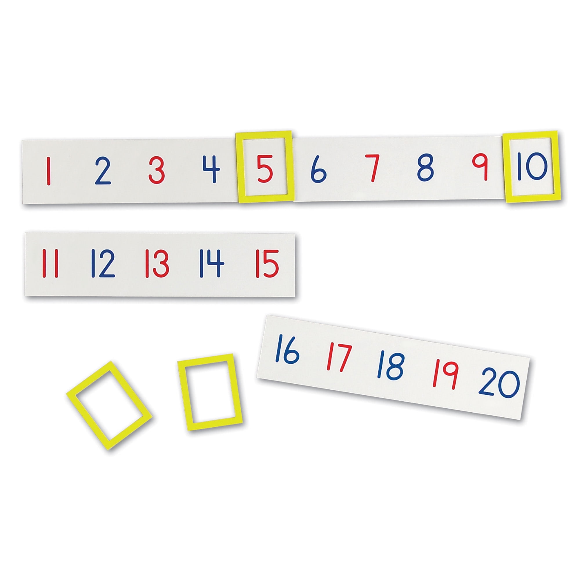 Learning Resources Magnetic Number Line 1-100, Math Accessories, Early Math Concepts, Classroom Supplies