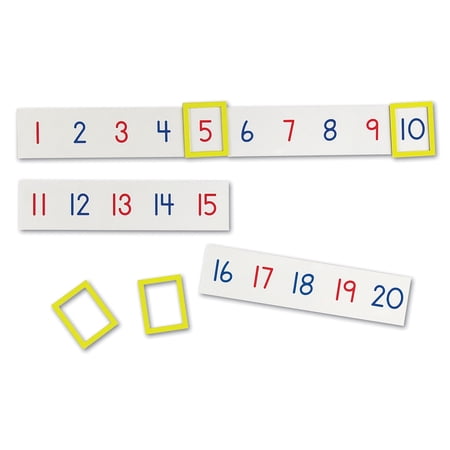 Learning Resources Magnetic Number Line 1-100, Math Accessories, Early Math Concepts, Classroom Supplies