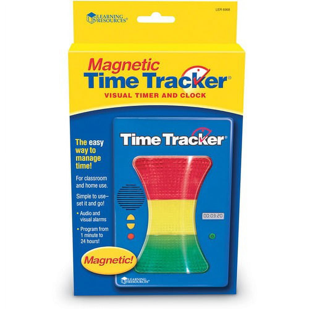 Learning Resources Magnetic Time Tracker - Skill Learning: Visual, Color, Audio Feedback - 3-12 Year Learning Resources Magnetic Time Tracker - Skill Learning: Visual, Color, Audio Feedback - 3-12 Year