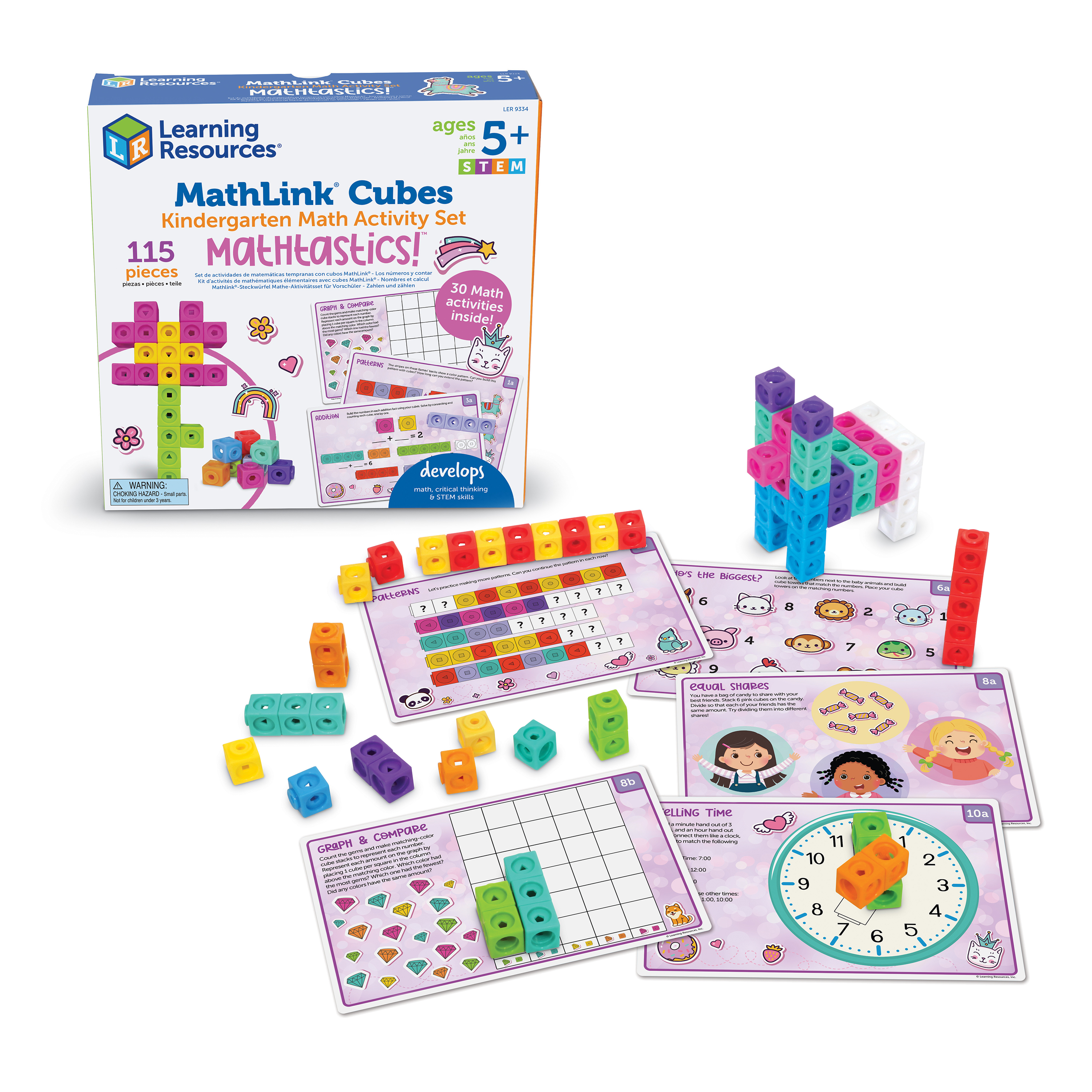 LEARNING RESOURCES Mathlink Cubes (Set Of 100