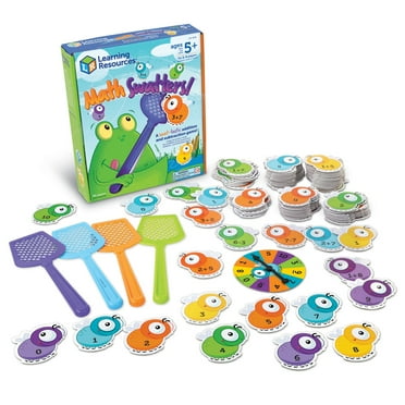 Learning Resources Mathswatters Addition & Subtraction Game - Math Games  Flash Cards Ages 5 and Up