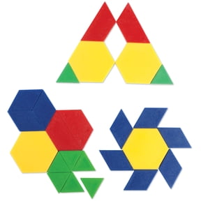 Learning Resources Mini-Set Pattern Blocks, Pattern Blocks, Ages 3+