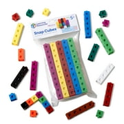 Learning Resources Multicolored Snap Cubes, Math Manipulatives, Ages 5+