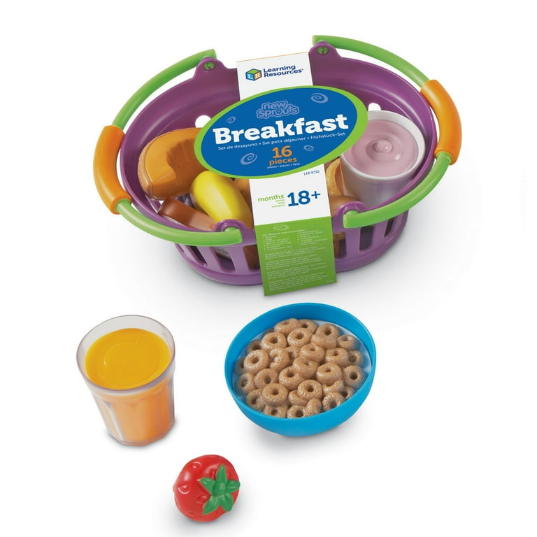 New Sprouts - Play Breakfast Basket - 1 / Set - 2 Year - Multi - Plastic New Sprouts - Play Breakfast Basket - 1 / Set - 2 Year - Multi - Plastic