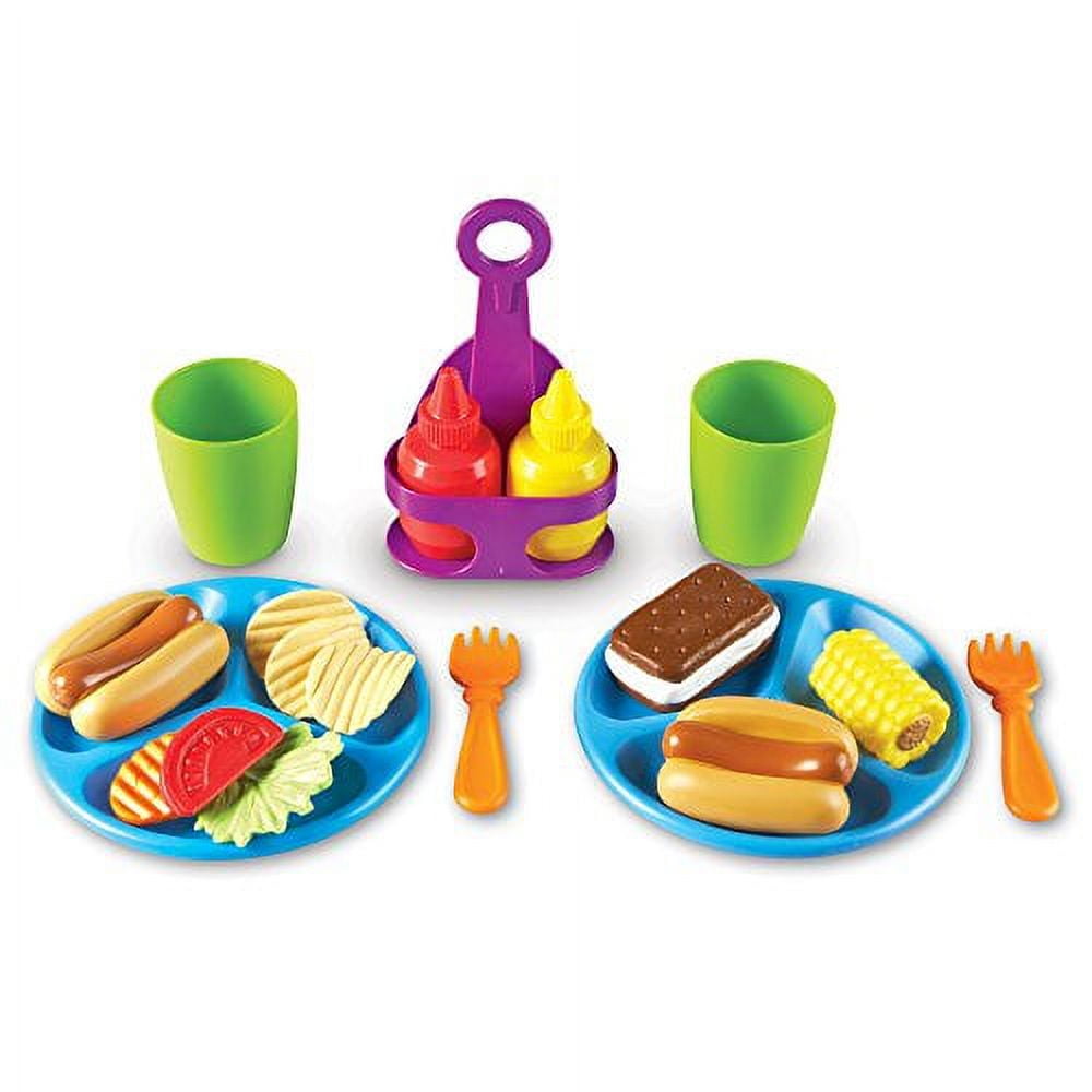 Learning Resources New Sprouts Deluxe Market Set - 32 Pieces, Ages 18+  Months Pretend Play Food for Toddlers, Preschool Learning Toys, Kitchen  Play