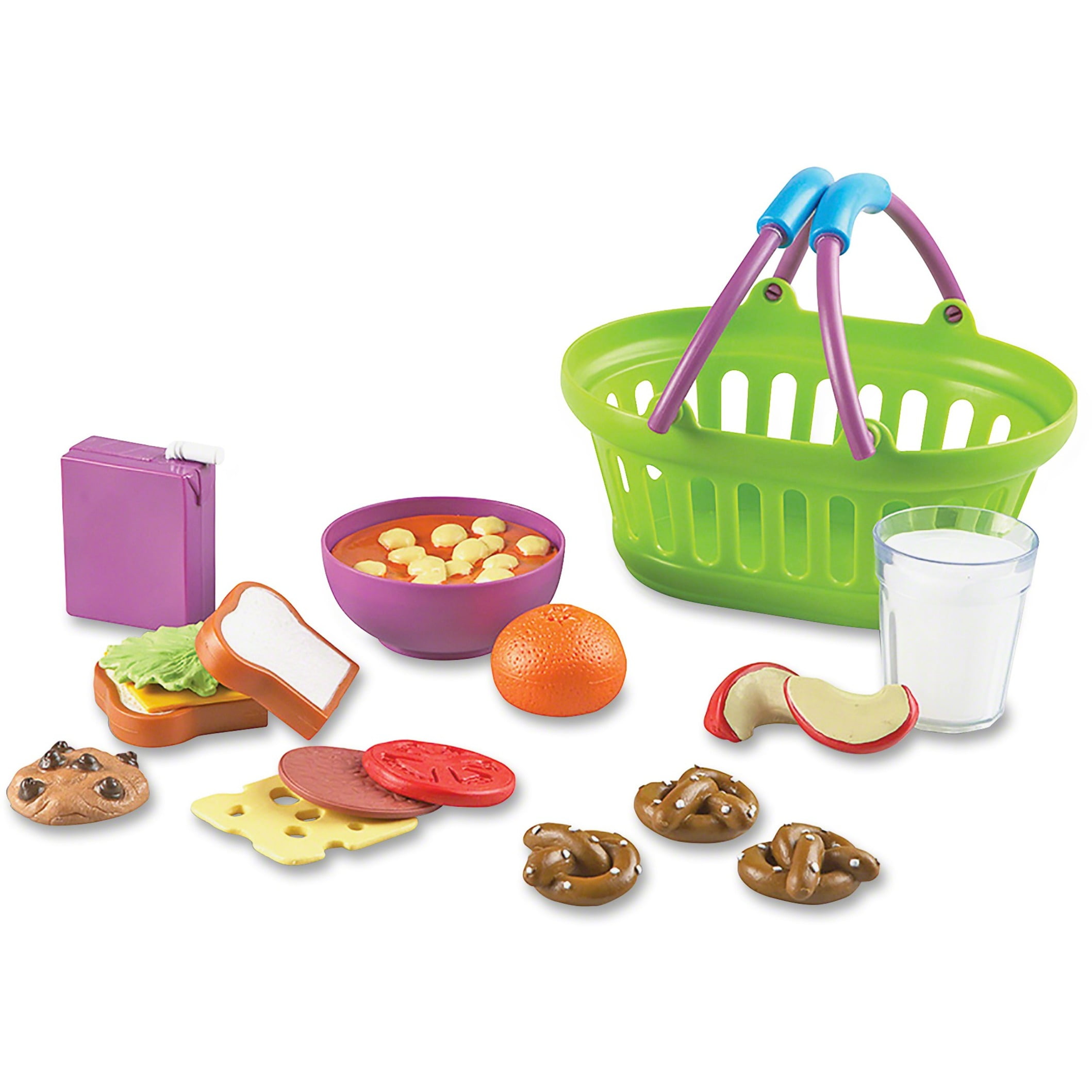 Learning Resources New Sprouts Lunch Basket Play Food Ages 18