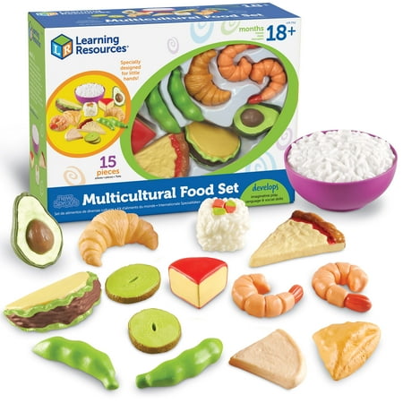 Learning Resources New Sprouts Classroom Play Food Set, Play Food, Ages 18 Months and Up