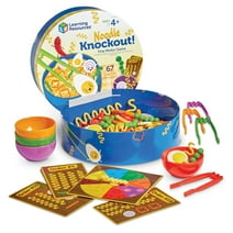 Learning Resources Noodle Knockout Fine Motor Game, Toddler Toys, Educational Board Games for Kids, Sustainable Toys, Ages 4+