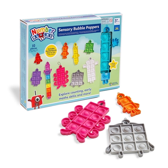 Learning Resources Numberblocks Sensory Fidget Bubble Poppers