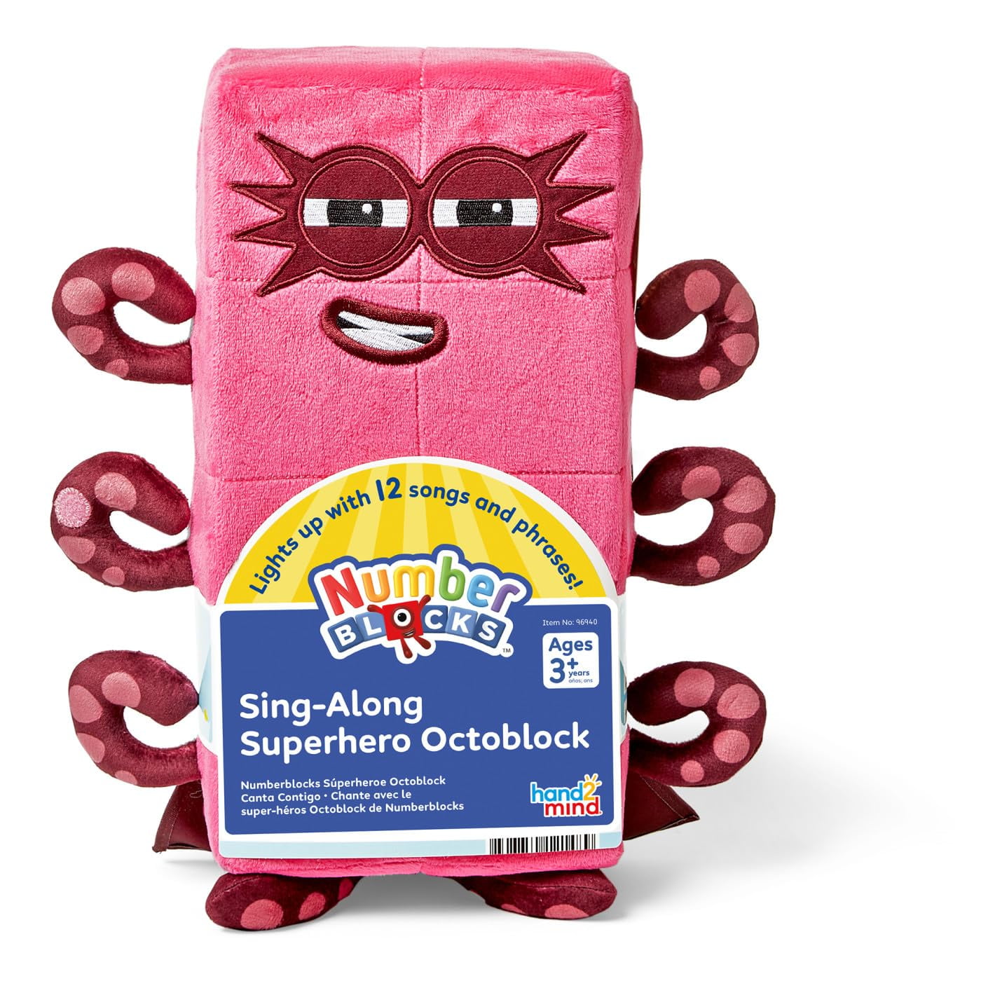 Learning Resources Numberblocks Sing-Along Superhero Octoblock